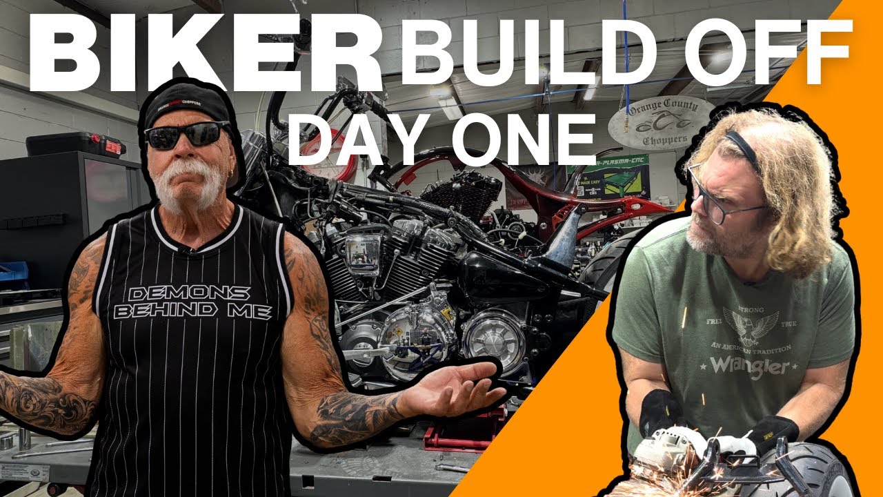 Biker Build‑Off: дуэль кастомайзеров и тест‑райд